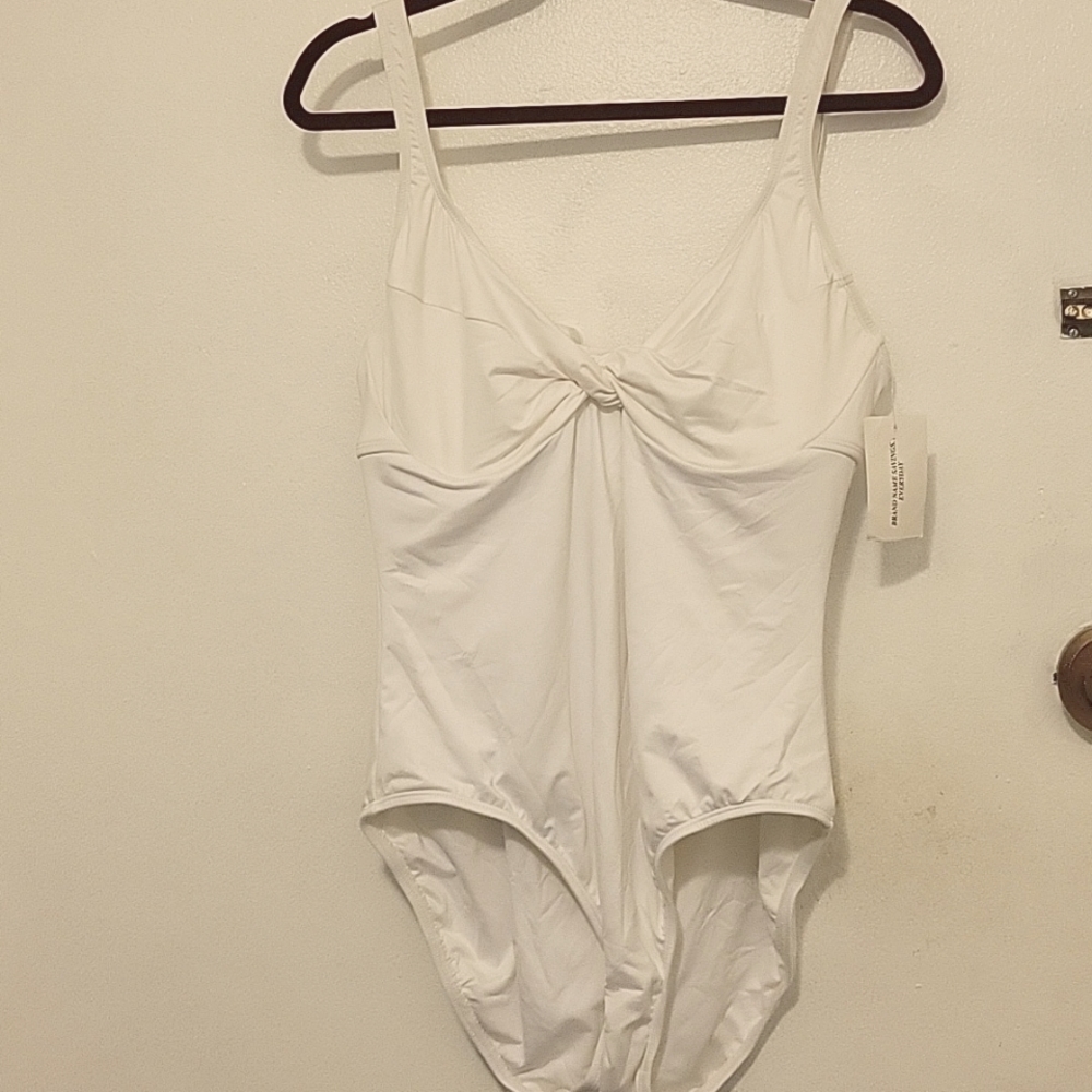 Leilani white swimsuit one piece
